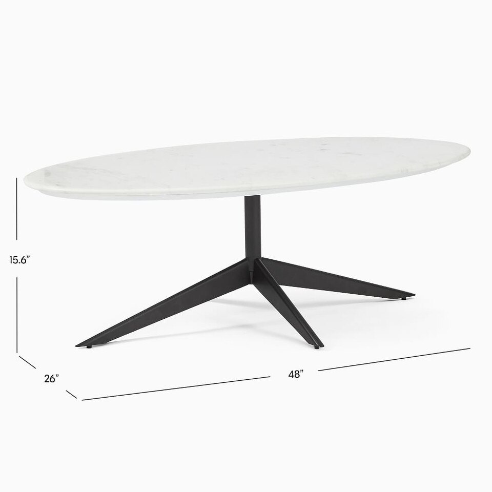 Marlow Oval Coffee Table West Elm Australia